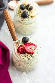 Keto Overnight Oats Low Carb Paleo Easy Make Ahead Breakfast These healthy overnight oats recipes have been a real lifesaver because they guarantee i'll eat a good breakfast, even if i'm running late.