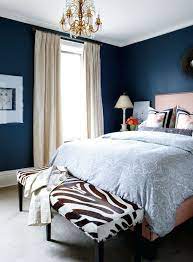 Victorian Home Inspired By This Blue Bedroom Walls Blue Bedroom Design Dark Blue Bedrooms