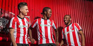 Premier league kit manufacturers 2020/21. Brentford 2019 2020 Home Kit Football Kits Brentford Football