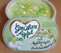 Gruner Apfel Eis Apfeleis Apfel Pistazie