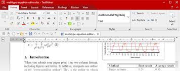 Textmaker 2018 Is Fast Powerful And Compatible Just As A Good Word Processor Should Be Microsoft Word Docx Format Is A Default F Cool Words Words Templates