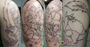 Tattoo Miyazaki Half Sleeve Lines By Briescha Deviantart Com On Deviantart Wind Tattoo Half Sleeve Tattoo Tattoos