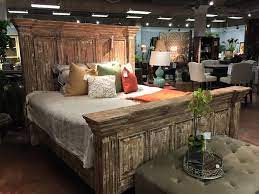 Beautiful Rustic Look On This King Size Bed Furniture Mattress Furniture Mattress Store