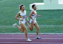 Ivo Van Damme Et Steve Ovett Olympics Track And Field Sports