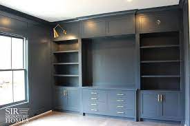 Cabinet of curiosities — for other uses, see cabinet of curiosities (disambiguation). 32 Office Built Cabinet Kitchen Cabinets Aren T Only For Kitchens Utilizing Semi Custom Kitchen Cabinet Gray Home Offices Office Built Ins Built In Bookcase