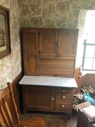When i think about it i could swear you pulled the roll top and pushed it to either side and it sort of slid on a track to the back. Antique Hoosier Cabinet For Sale In Us Us 5miles Buy And Sell