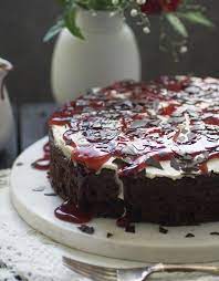 Saftiger Und Einfacher Schokoladen Kirsch Kuchen Im Schwarzwalder Style Rezept Ruhrkuchen Mit Kirschen Kuchen Und Torten Kuchen Mit Kirschen