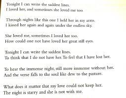 Pablo Neruda 20 From Twenty Love Poems And Songs Of Despair Love Poems Love Is Comic Husband Quotes