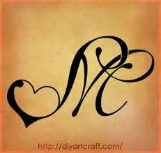 Ms Tattoo Cuore Letter M Tattoos M Tattoos Tattoo Lettering