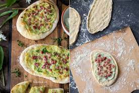 Dinnete Mit Barlauch Schmand Rezept In 2020 Rezepte Barlauch Leckeres Essen Kochen