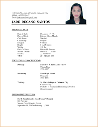 Download best resume formats in word and use professional quality fresher resume templates for free. Resume Examples Philippines Resume Ixiplay Free Resume Basic Resume Examples Simple Resume Format Basic Resume