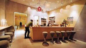 Konsep Desain Ruangan Cafe Minimalis Sederhana Mewah Model Rumah Desain Kafe Interior Kafe Desain Interior Modern