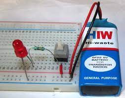 Push On Push Off Button Led Circuit Electronics Circuit Transistor Radio Circuit