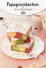 Papageienkuchen Rezept Papagei Kuchen Kuchen Kuchen Und Torten