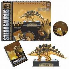 Tedco Snap Fix Dino Stegosaurus Dinosaur Toy Features A Stegosaurus Dino Kit You Can Piece Together And Assemble Dinosaur Toys For Kids Dinosaur Toys Dinosaur