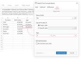 Date Time Formula Wizard For Excel In 2020 Subtraction Excel Dating
