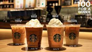 Starbucks Iced Coffee Menu Philippines Coffee Menu Starbucks Iced Mocha Recipe Starbucks Recipes