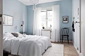 Bedroom With Light Blue Walls Blue Bedroom Walls Blue Bedroom Decor Blue Master Bedroom