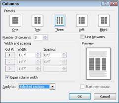 How To Insert Columns In A Word 2010 Document For Dummies Column Words Microsoft Office Word