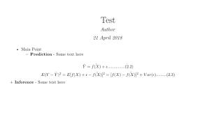 R Markdown Alignment With Latex Equations Stack Overflow