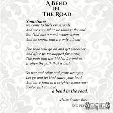 A Bend In The Road Poem Let Go And Let God Svg Svg Pdf Digital File Vector Graphic Relationship Advice Quotes Let Go And Let God Inspirational Poems