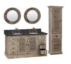 60 inch double sink bathroom vanity in
