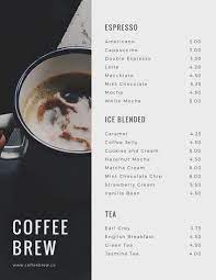 Image Result For Minimalist Menus Makanan Desain Menu Poster Makanan