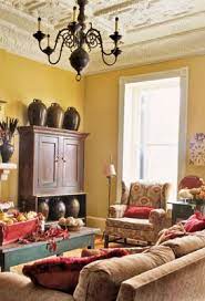 How To Decorate The Top Of A Cabinet And How Not To Designed Country Living Room Yellow Living Room Home Decor
