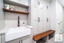 mudroom design farmhouse sink glazed