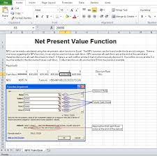 Professional Net Present Value Calculator Excel Template Excel Templates Excel Templates Business Templates