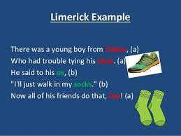 Limerick Example Limerick Examples Writing Poetry Limerick