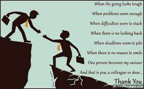 Thank You Poems For Colleagues Notes To Say Thank You Thank You Poems Mentor Quotes You Poem