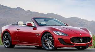 Red Convertible Maserati Granturismo Mc Maserati Granturismo Red Sports Car Sports Cars Luxury