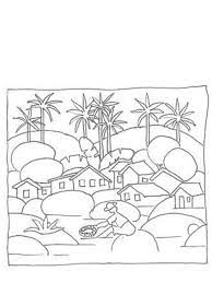 Desenho De O Pescador De Tarsila Do Amaral Para Colorir Tudodesenhos