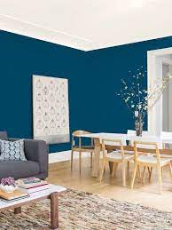 Experts Say These Paint Colors Will Dominate In 2019 Living Room Colors Blue Accent Walls Peacock Blue Living Room