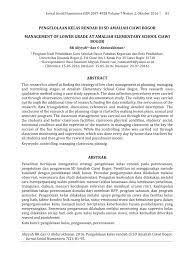 Pdf Pengelolaan Kelas Rendah Di Sd Amaliah Ciawi Bogor 2 jurnal manajemen sektor publik january 26, 2016 2.