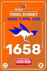 Result Nomor Togel Sydney Kamis 11 April 2019 Sydney Kamis
