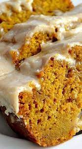 The Best Pumpkin Bread With Brown Butter Maple Icing Recipe Pumpkin Dessert Desserts Pumpkin Bread
