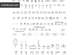sinks cad blocks free download, autocad