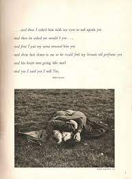 Yes Via Sarah Carter Studio James Joyce Poetry Words Visual Poetry