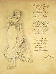 Summary And Critical Analysis Of She Walks In Beauty By Lord Byron She Walks In Beauty Byron Poetry Byron