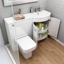 small toilet, modern bathroom vanity