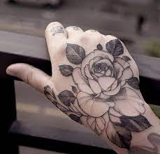 Rose Tattoos For Women Black Ink Rose Tattoos For Women Hand Tattoos For Women Full Sleeve Tattoos