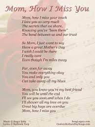 Miss You Mom Poems Mom In Heaven Miss You Mom