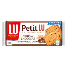 Biscuits Petit Lu Pepites Chocolat Lu Le Paquet De 48 400 G A Prix Carrefour Pepite Chocolat Biscuits Biscuits Pepites Chocolat