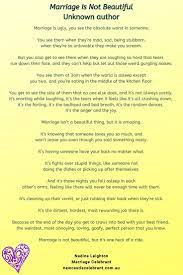Marriage Is Not Beautiful Honest Poem About Marriage Marriage Poems Wedding Poems Reading Marriage