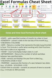 Basic Microsoft Excel Formulas Cheat Sheets Keyboard Shortcut Keys Hacks Excel Formula Microsoft Excel Formulas Microsoft Excel