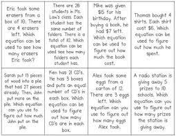 Classroom Freebies Equation Number Sentences Math Word Problems Education Math Teaching Math