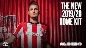 The bees will begin life at their new home in a traditional and synonymous brentford red and white stripe kit, with the addition of a black pin stripe. Brentford 19 20 Home Kit Revealed Footy Headlines