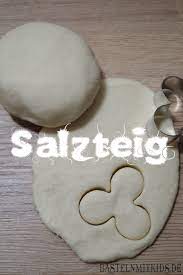 Salzteig Rezepte Basteln Mit Kindern Salzteig Basteln Weihnachten Basteln Kita Basteln